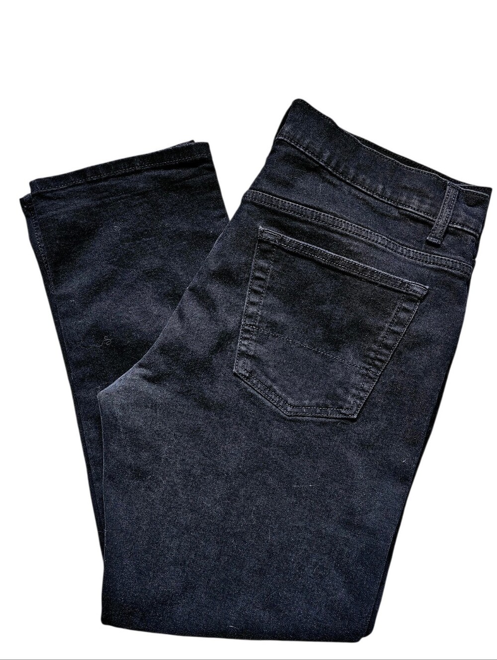 Falls Creek Men’s Black Straight-Leg Jeans